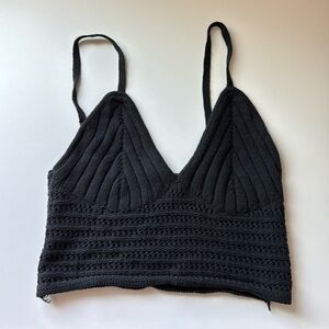 Women's Open Work Sweater Tank - Wild Fable